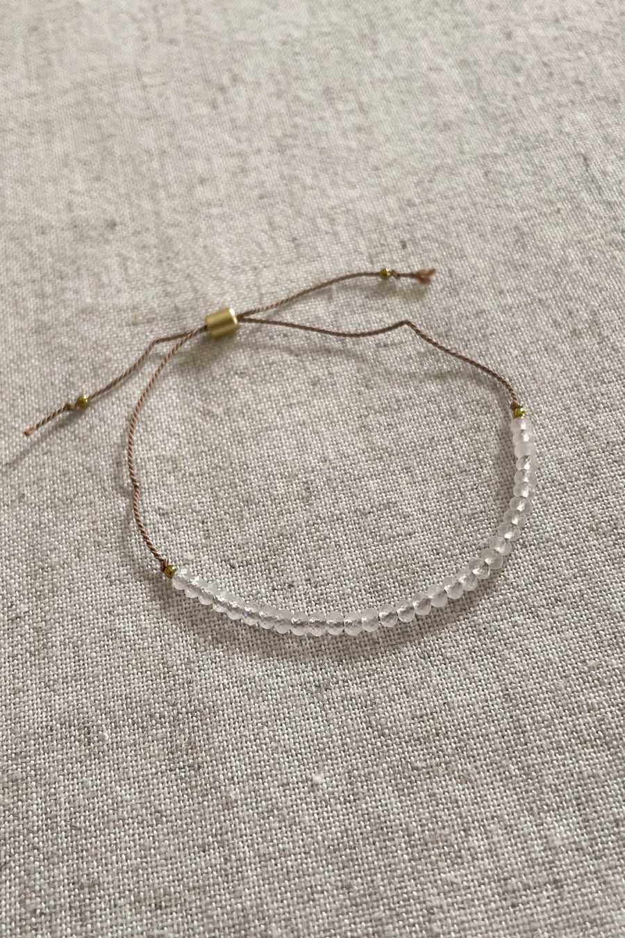PRE-ORDER: Rabbit Rabbit Bracelet - Harmony + Luck - Moonstone