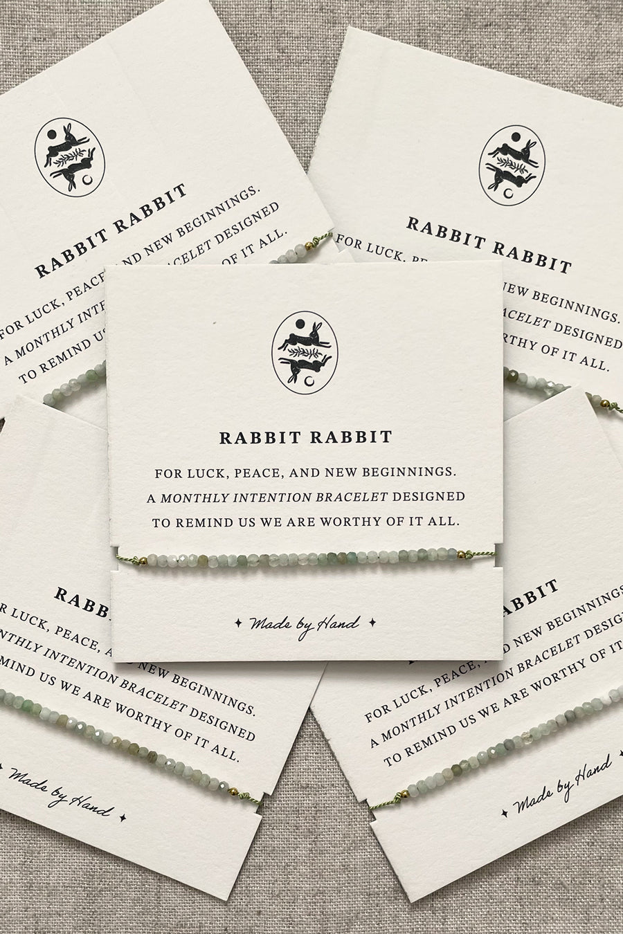 Rabbit Rabbit Intention Bracelet