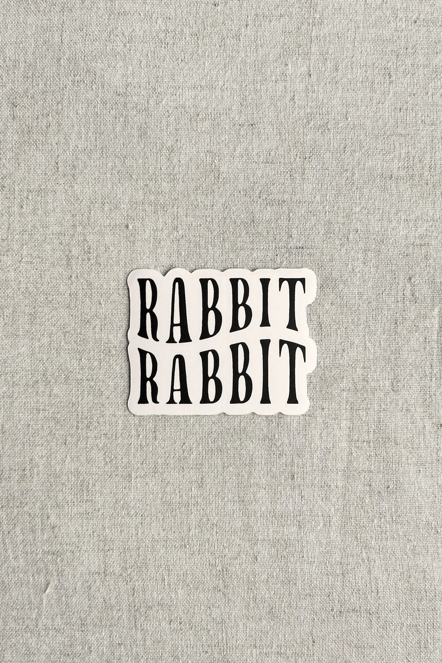 Rabbit Rabbit Sticker – RABBIT RABBIT