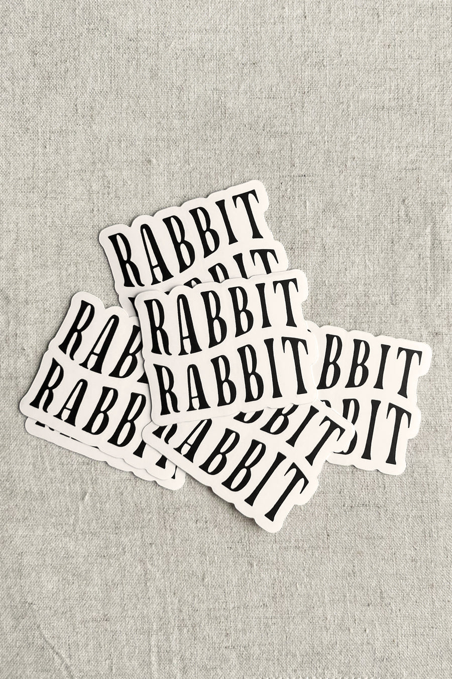 Rabbit Rabbit Sticker