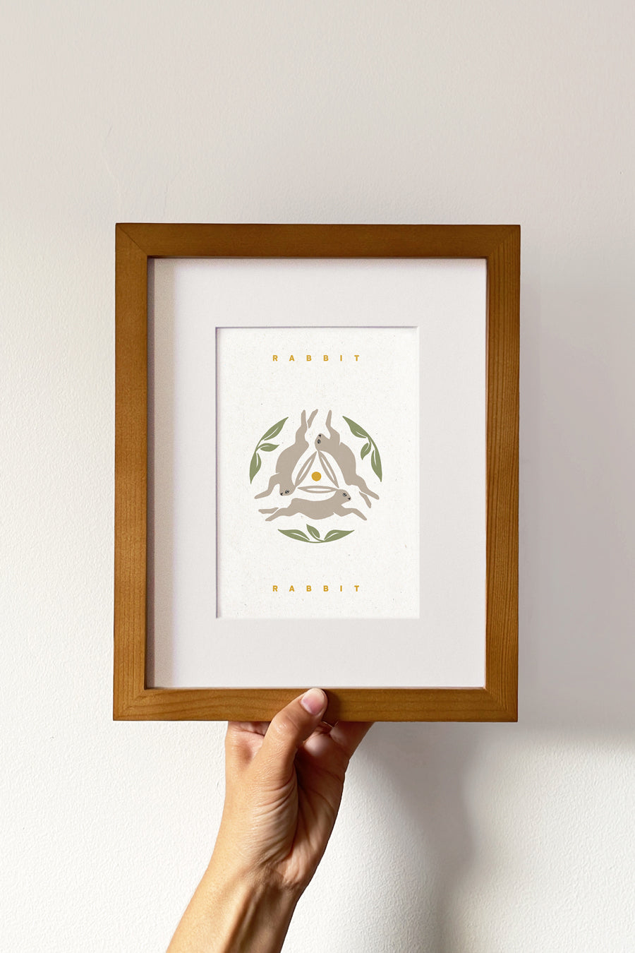 Three Hares Print