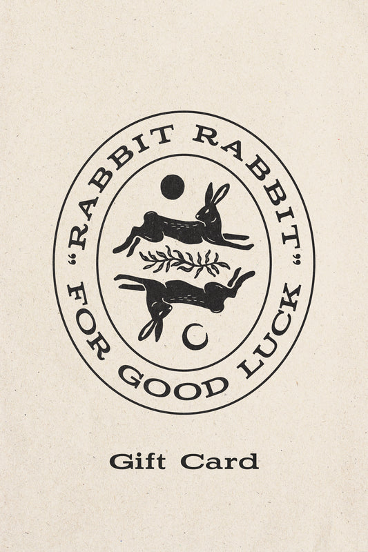 Gift Cards RABBIT RABBIT Gift Cards RABBIT RABBIT